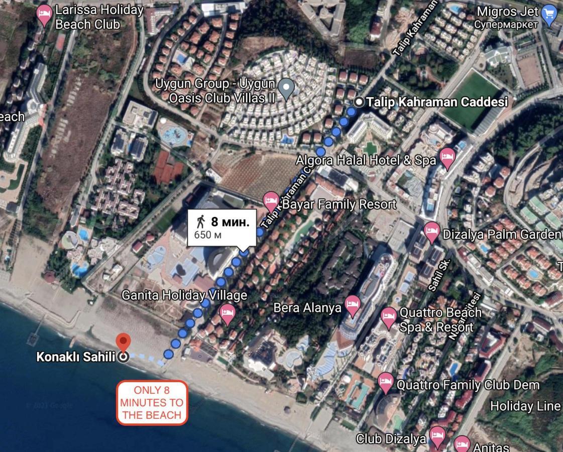 Villa Konak Club Alanya Bagian luar foto
