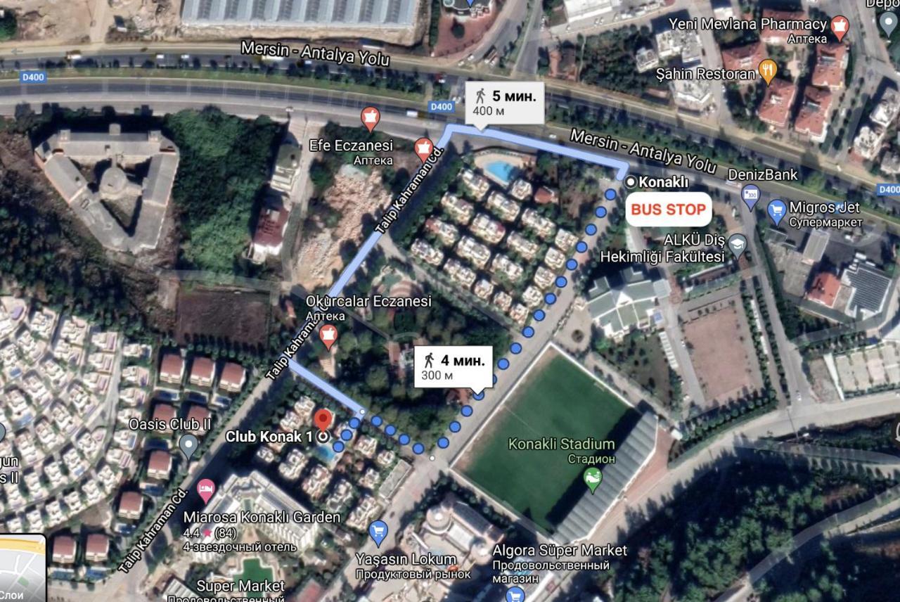 Villa Konak Club Alanya Bagian luar foto